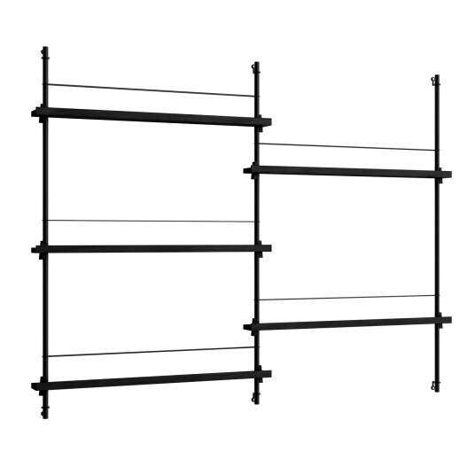 Moebe Magazine Hylle 123x162 cm Sort