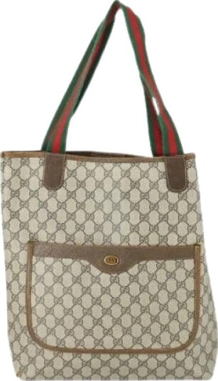Gucci Vintage Dame Pre owned Beige ONE SIZE,
