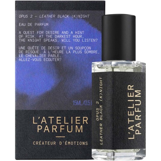 L'Atelier Opus 2 Leater black Knight Eau de Parfum 15ml