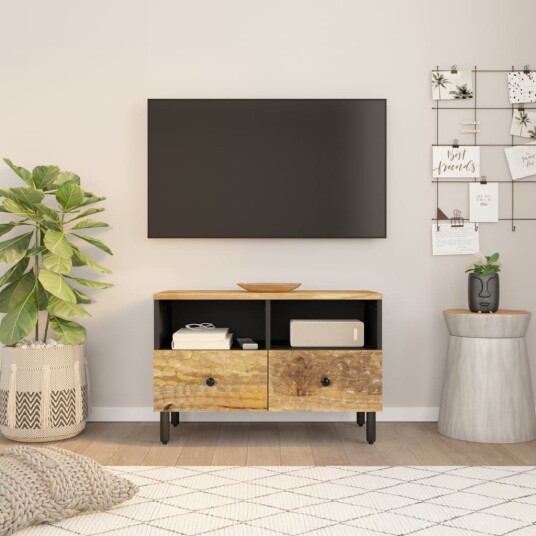 TV-benk 70x33x46 cm heltre mango 8720845423100