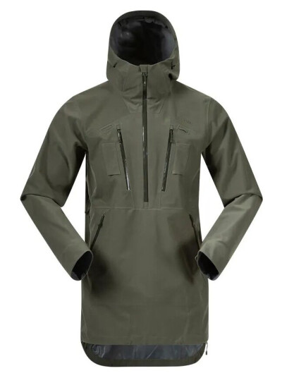 Bergans Hogna 3L anorakk, grønn - Str. 2XL