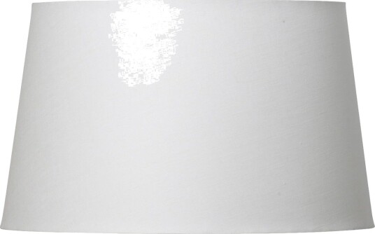 Basic straight lampeskjerm hvit Ø 50 cm – Watt & Veke Design Stoff / Tekstil