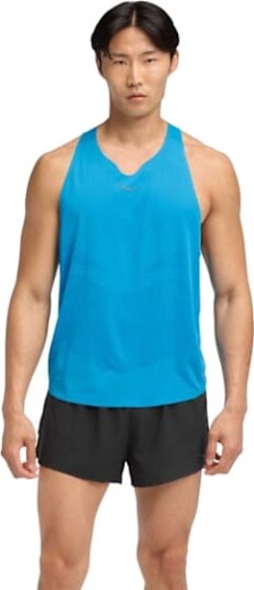 Hoka Race Day Singlet Herre Hoka Blue M