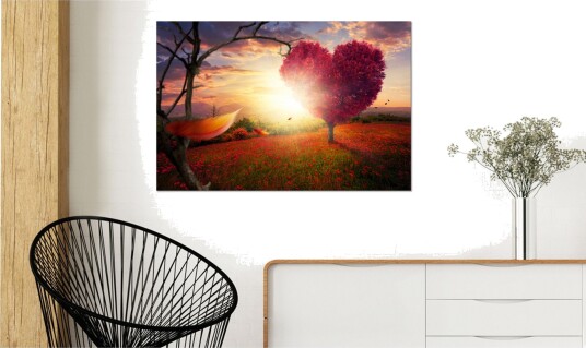 Tavle Land Of Love 120X80 Artgeist sp. z o. o.