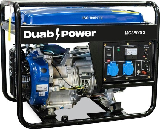 Duab-Power MG3800CL Aggregat 1-fase Bensin Duab-Power MG3800CL Aggregat 1-fase Bensin