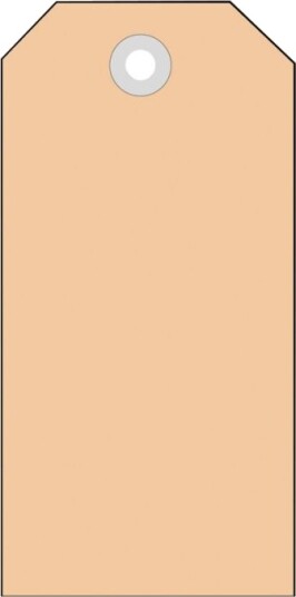 Herma Brikker 60 X 120 Mm Brun Papp Colli Brikke Med Avfasede Hjørner 6024