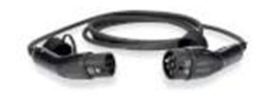Nedis Type 2 16A 3-fase ladekabel for elbil 5m - Sort