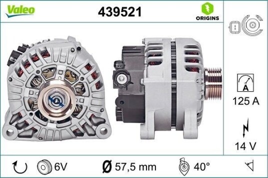 VALEO 439521 Dynamo