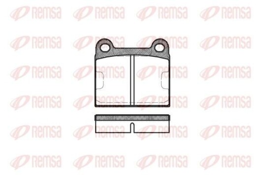 Bremseklosser REMSA 0006.60 Bremseklosser REMSA 0006.60