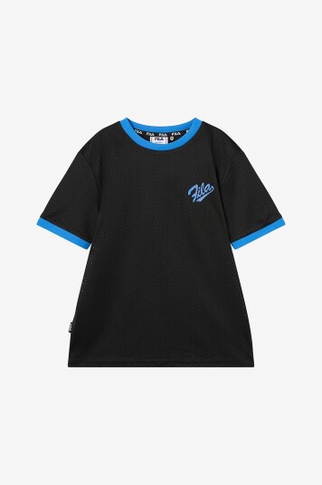 Fila T skjorte Ihlow Loose Basketball Mesh Tee Svart
