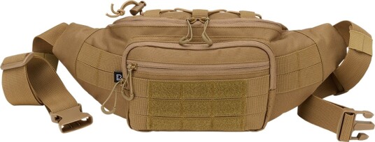 Brandit MOLLE Midjeveske / Crossbody 600D Polyester Beige