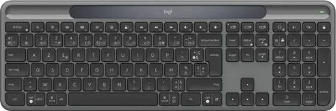 Logitech Signature Slim Solar+ K980 for Business Tastatur Fransk grå 920-013774