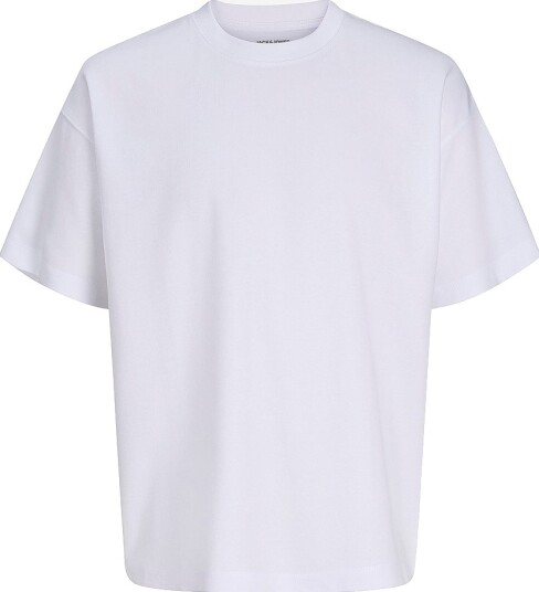 Jack & Jones Junior T skjorte Jjebarron Tee Ss O Neckjnr Hvit