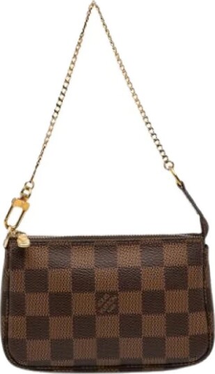Louis Vuitton Vintage Dame Pre owned Brun ONE SIZE, Louis Vuitton Vintage Dame Pre owned Brun ONE SIZE,