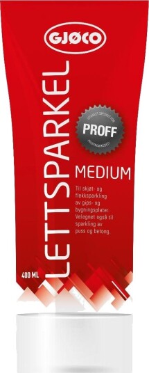 Gjøco Proff lettsparkel medium 400 ml