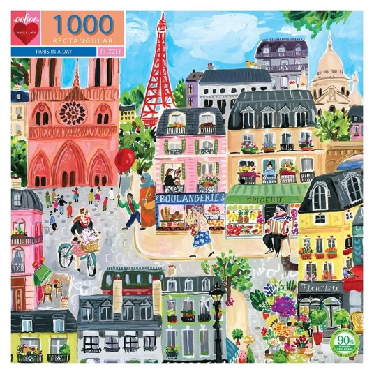 eeBoo Puzzle Paris in a Day EPZTPD2
