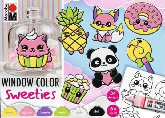 Fun & Fancy Sweeties 6X25Ml + Motiv Fun & Fancy Sweeties 6X25Ml + Motiv