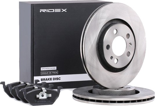 Bremseskiver og -klosser RIDEX 3405B0358