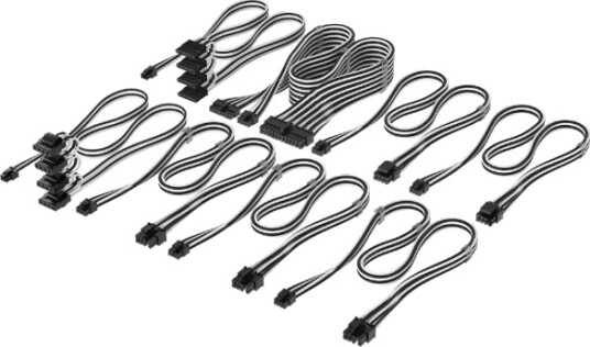 Corsair Cp-8920380 Rett Rett Svart Hvit