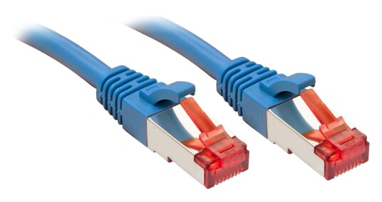 LINDY S/FTP PatchCord Cat6. CU. Blue. 1.5m Factory Sealed