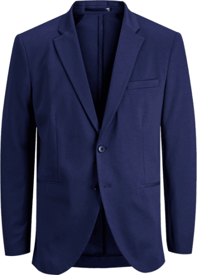 Jack and Jones Junior Jaxon jersey blazer Medieval Blue