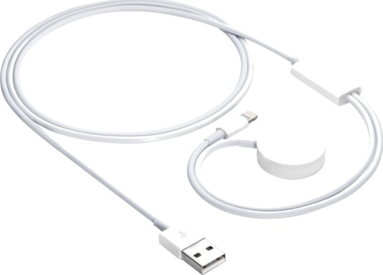 Akyga Ladekabel For Smartarmbåndsur Usb Til Lightning Magnetisk Nøytral Hvit