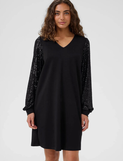 Culture Cuchabrina Sequins Dress - Black - XS Culture Cuchabrina Sequins Dress - Black - XS