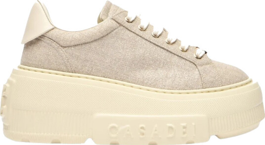 Casadei Dame Sko Beige 40 1/2 EU,