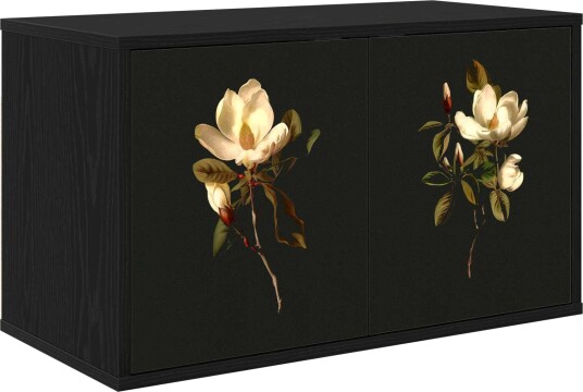 vidaXL Vegghengt TV skap BREMEN 69 x 33 x 40 cm Svart eik vidaXL Vegghengt TV skap BREMEN 69 x 33 x 40 cm Svart eik