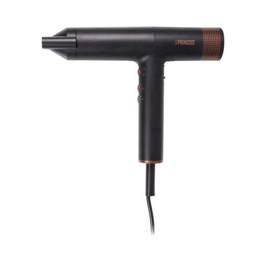 Princess Airstyler Pro HÃ¥rfÃ¸ner 2000W 3 VarmenivÃ¥er 3 Hastigheter Sort