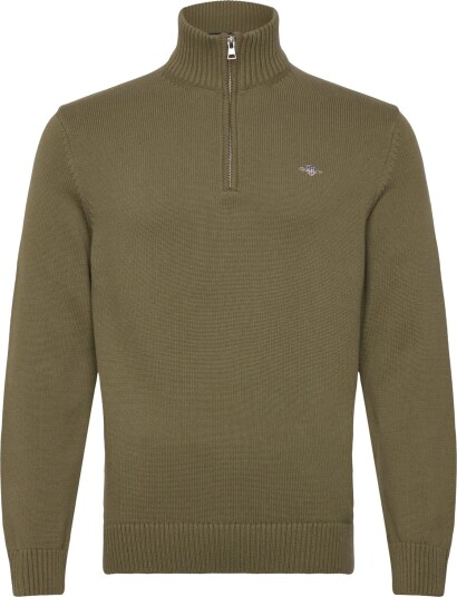 Gant | Cotton Knit Half Zip Sweater | L