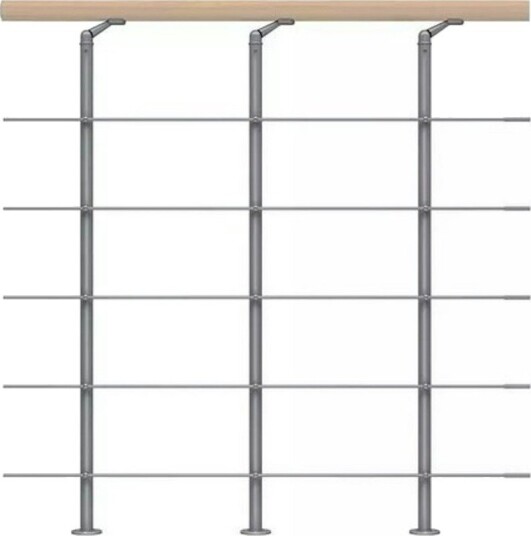 Dolle Gelender Til Repos Style6 Eik Hvit Oljet Forlengelse Kit Pearl Grey
