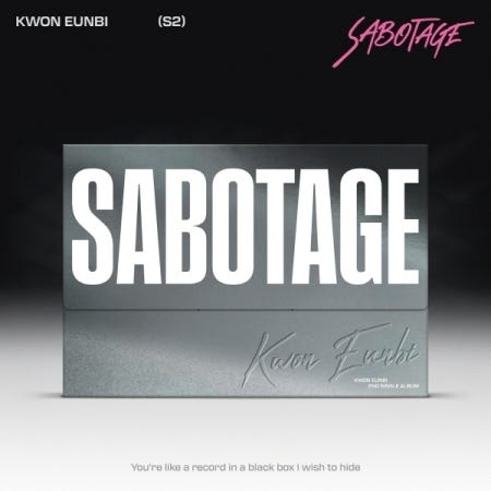 Kwon Eun Bi Sabotage incl. 88pg Photobook, 2 Photocards, Folded Poster, Sticker + Message Card CD Kwon Eun Bi Sabotage incl. 88pg Photobook, 2 Photocards, Folded Poster, Sticker + Message Card CD