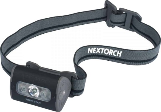 Nextorch Hodelykt Trekstar (Svart) 220Lm/73M/3Xaaa Inkl. Utendørs Og Industriell Bruk