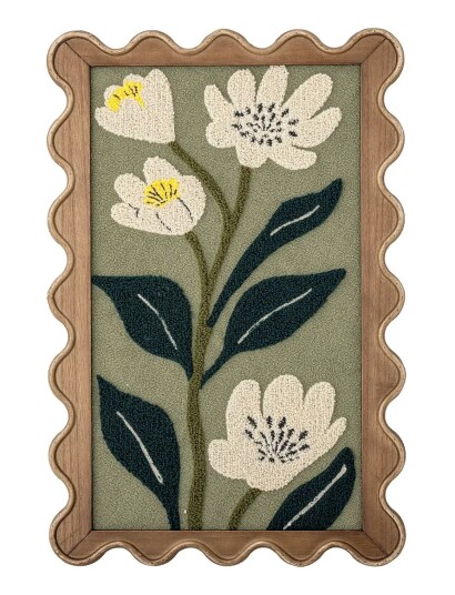 Bloomingville Talan Illustration W/ Frame Multi/patterned 30X45CM Bloomingville Talan Illustration W/ Frame Multi/patterned 30X45CM