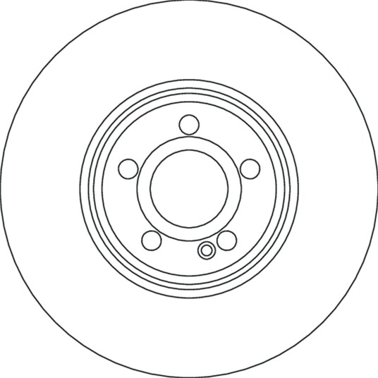 Bremseskive TRW DF6896S