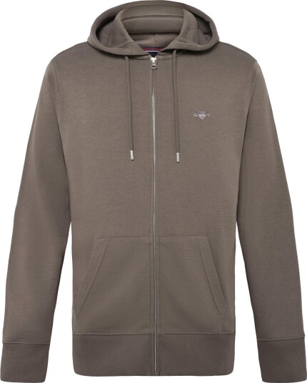 Gant Reg Shield Full Zip Hoodie Brown XL