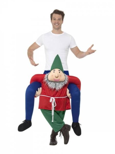 "Ride på ryggen" Gnome kostyme