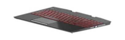 HP TOP COVER W KB WTL UK