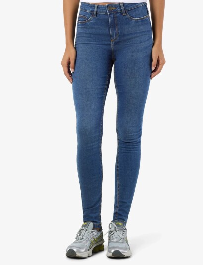 NOISY MAY Nmcallie Hw Skinny Blue Jeans Fwd Noos Blue 34 x 34