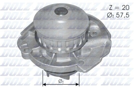 DOLZ S161 Vannpumpe