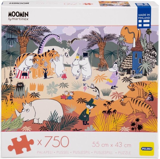 Moomin Puslespill 750 Brikker Savanni
