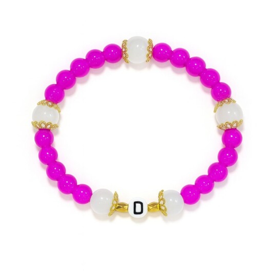 Amalies Design Armbånd D Rosa/hvit Rosa Amalies Design Armbånd D Rosa/hvit Rosa