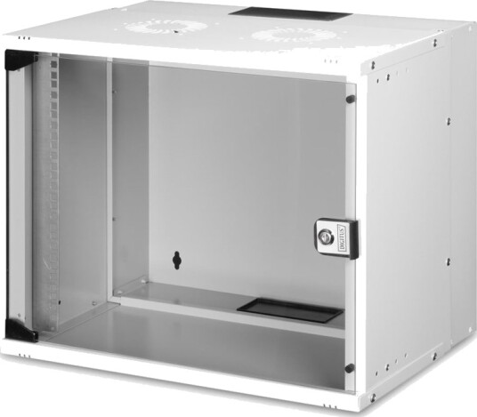 Digitus Soho Pro 9U Veggmontert Rackskap RAL 7035 Lysegrå 19"