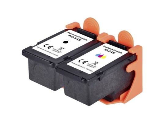 Renkforce Blæk Erstatter Canon Pg-545 Cl-546 Kompatibel Kombi-Pakke Sort Cyan Magenta Gul Rf-5628896