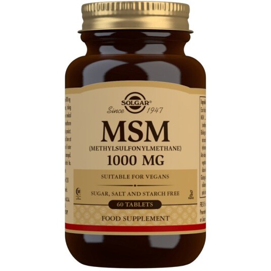 Solgar MSM 1000 mg Tablets 60 stk