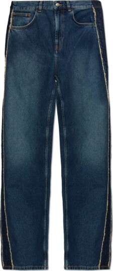 Palm Angels Herre Jeans Blå W32, Palm Angels Herre Jeans Blå W32,