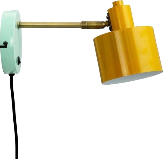 DybergLarsen Ocean Vegglampe Curry/Brass/Turquise DybergLarsen Ocean Vegglampe Curry/Brass/Turquise