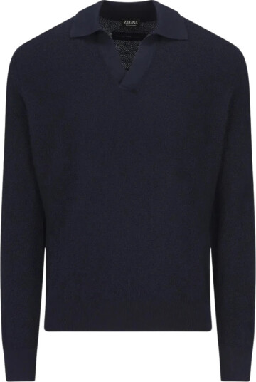 Zegna Herre Topper Blå M,