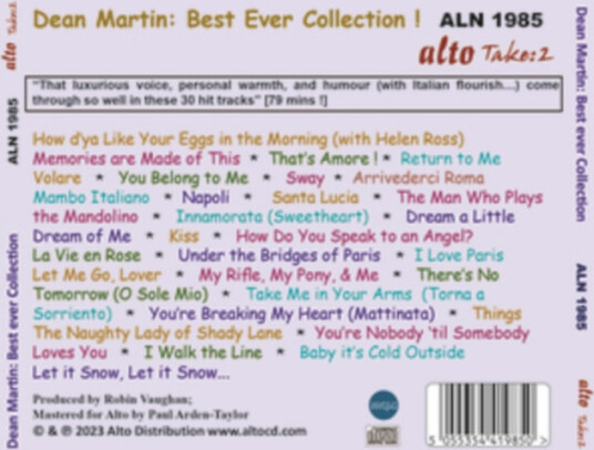 Dean Martin Best Ever Collection! CD